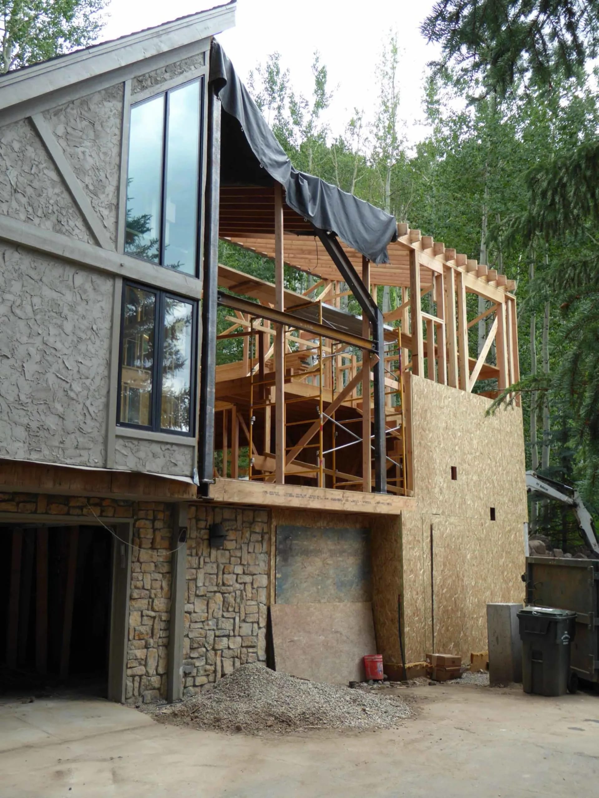 Team collaboration: owner, architect, contractor